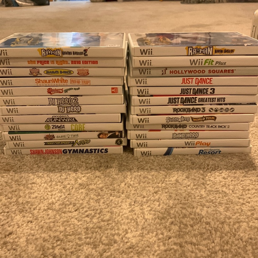 Wii console games